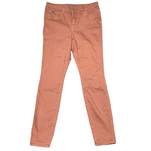 Kuhl Kontour Women's Size 12 Regular Hiking Skinny Pants Stretch Red Rust 6373 - Picture 1 of 8